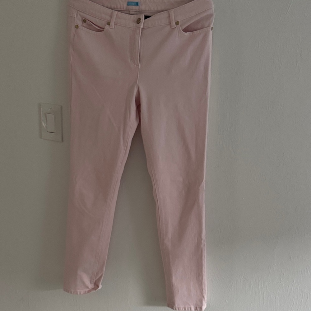 J. McLaughlin Light Pink Skinny Jeans